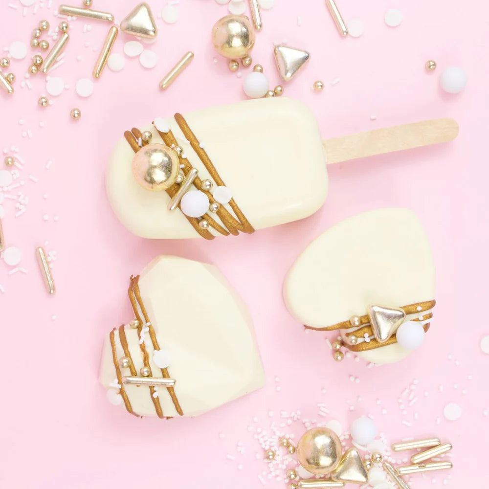 Happy Drip Golden Glow goldener Cake Drip