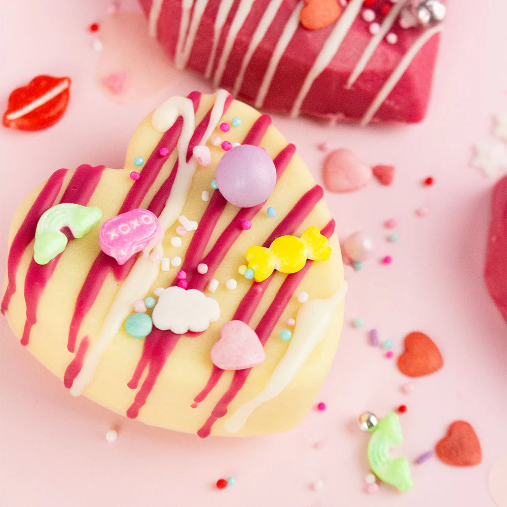 Pink Drip Cake Glasur Happy Drip Torte