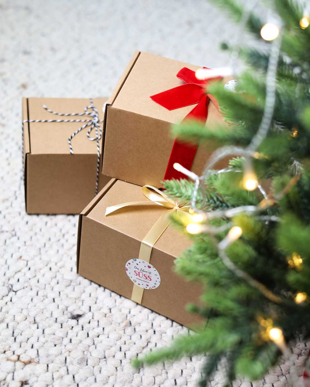 Geschenkeset Small personalisiert Firmen Weihnachtsgeschenk Zuckerwuschel