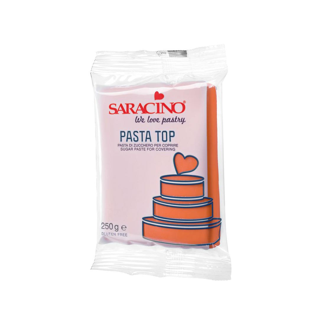Saracino Pasta Top Fondant 250g Orange