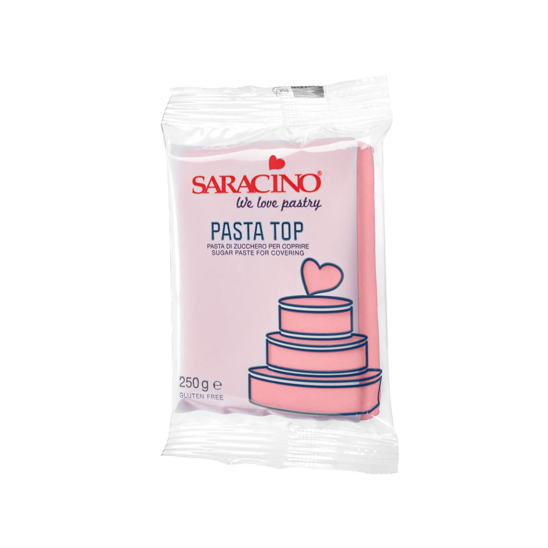Saracino Pasta Top Fondant 250g Rosa