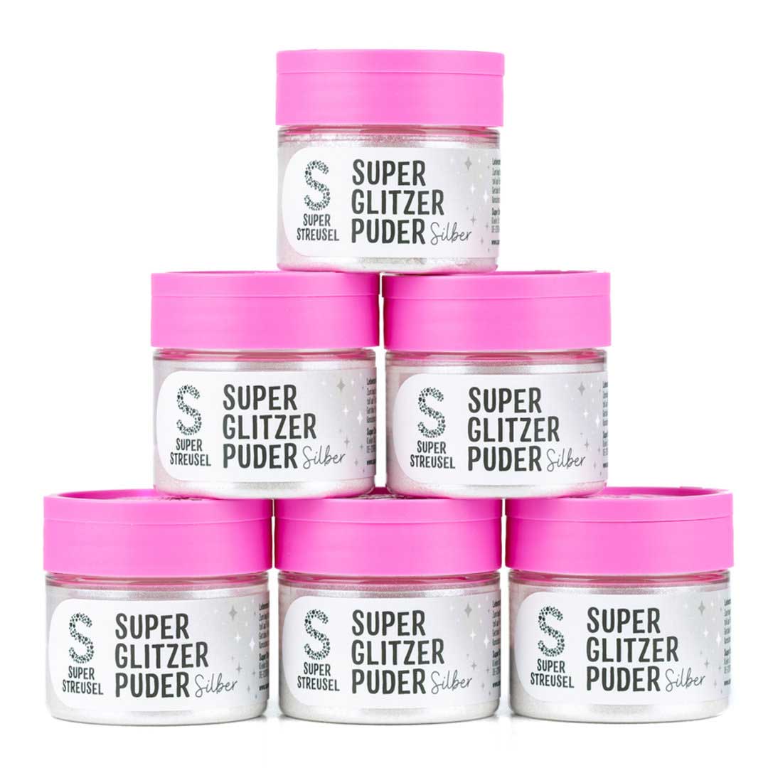 SuperGlitzerPuder Silber
