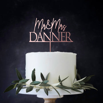 Cake Topper für Hochzeit & Jubiläum