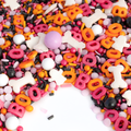 BOOOO! Halloween Streuselmix von Super Streusel mit Geistern, Knochen und Schokokugeln