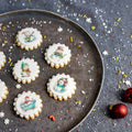 Essbare Keks Aufleger Schneemänner Weihnachten