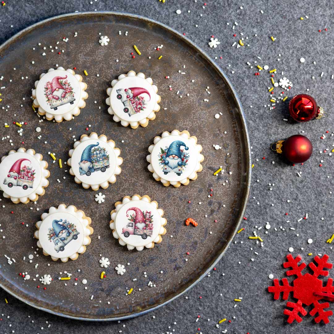 Essbare Keksdeko Weihnachten Weihnachtswichtel