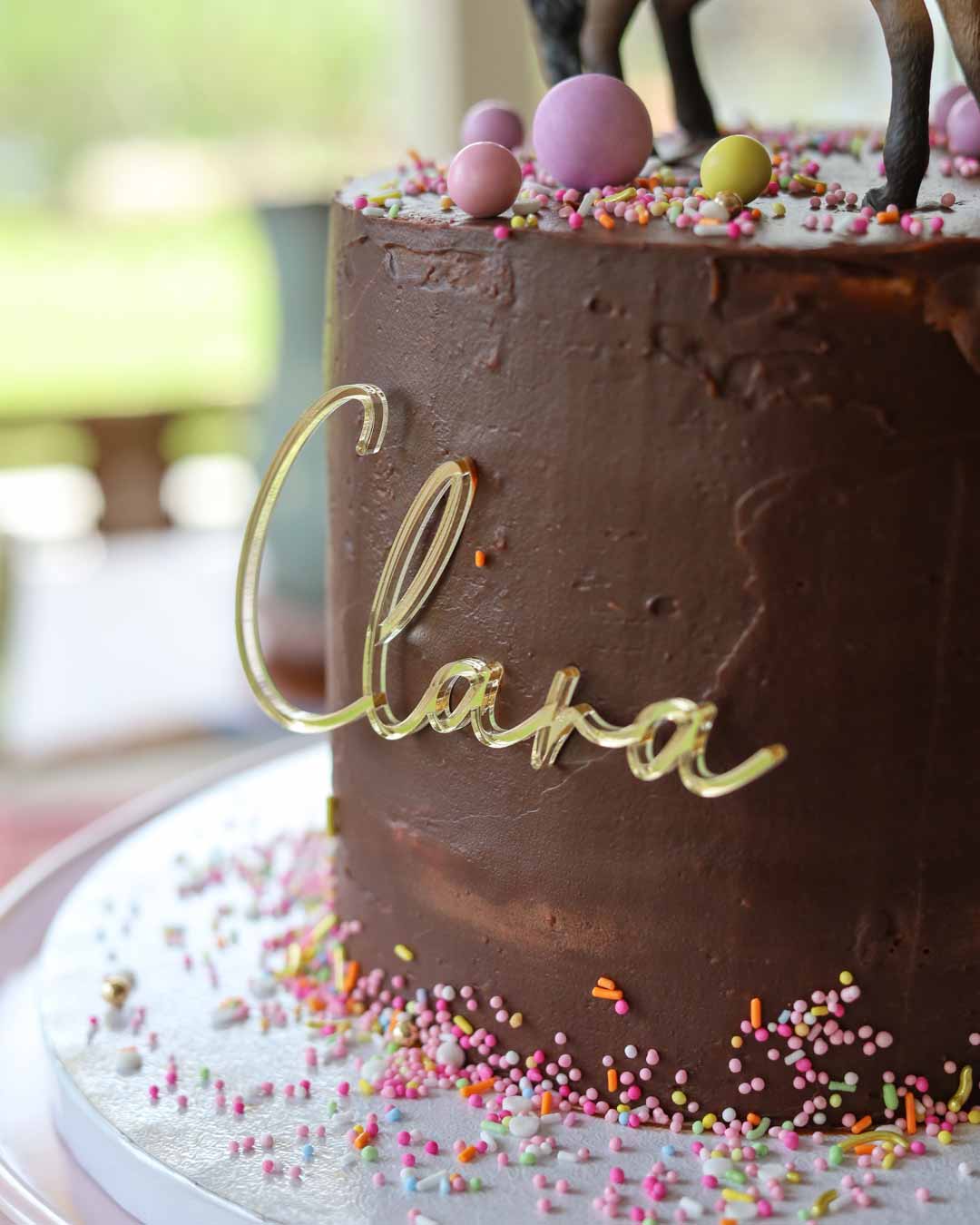 Cake Charm Geburtstag Wunschname