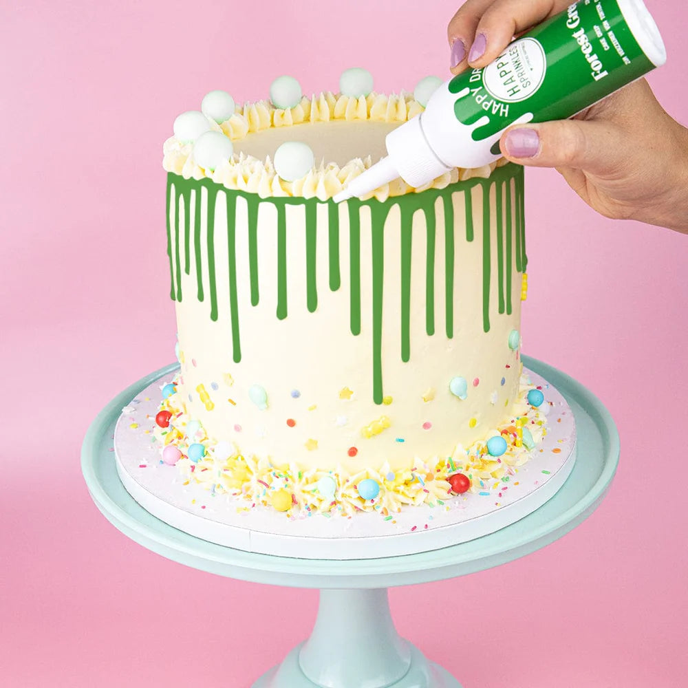 Grüner Cake Drip Happy Sprinkles Happy Drip Forest Green