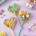 Herz Waffeln Geburtstag Bunt Super Streusel