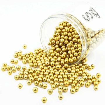 Mini Schokokugeln Gold Glanz Super Streusel 150g Dose