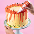 Oranger Cake Drip Happy Drip Shiny Orange