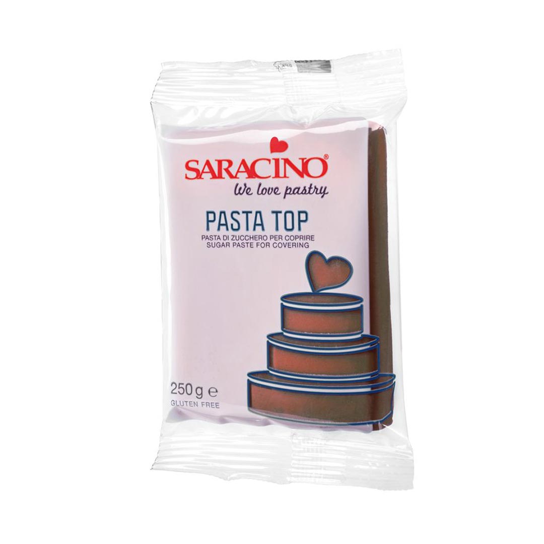 Saracino Pasta Top Fondant 250g Braun