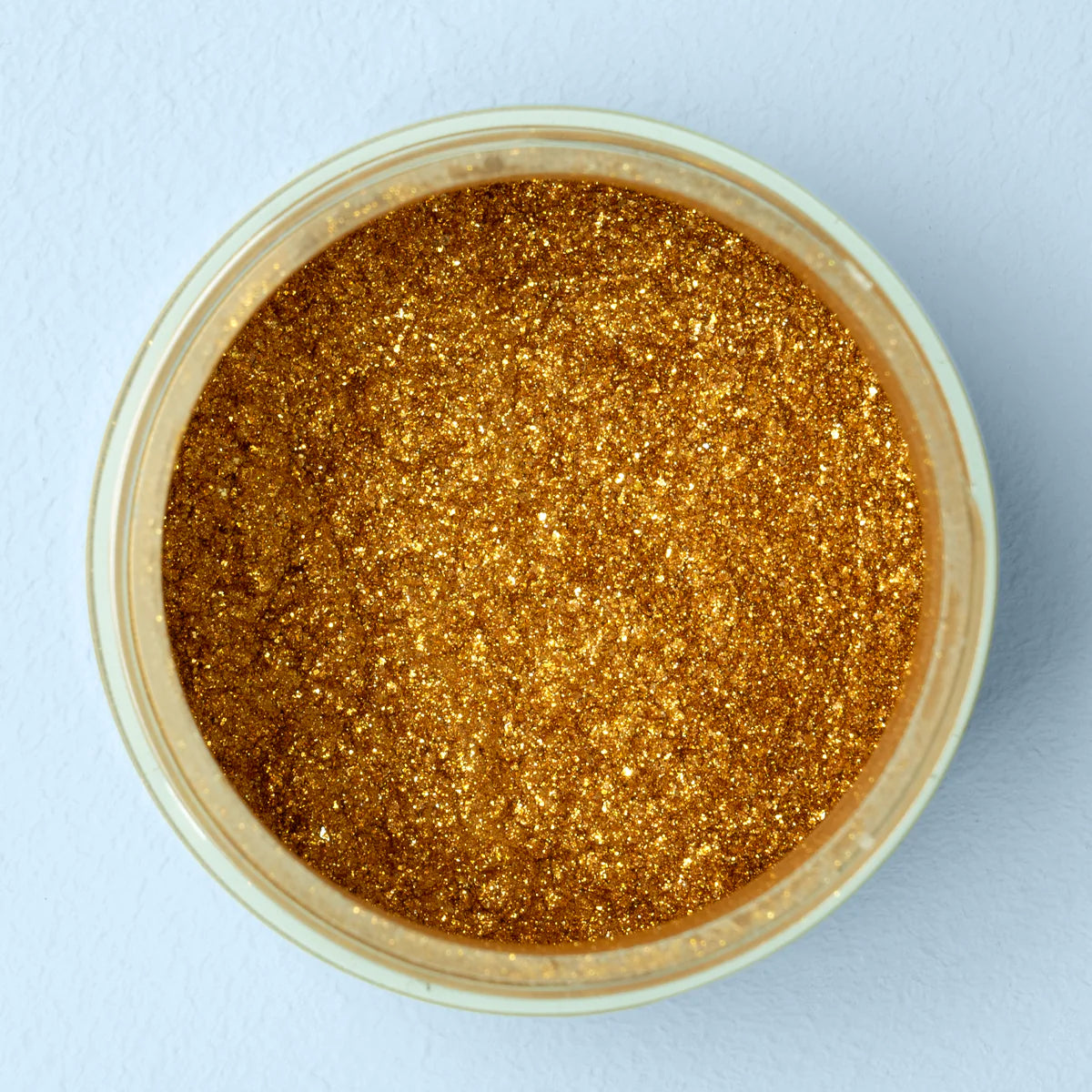 Super Streusel SuperGlitzerPuder Gold Nahaufnahme