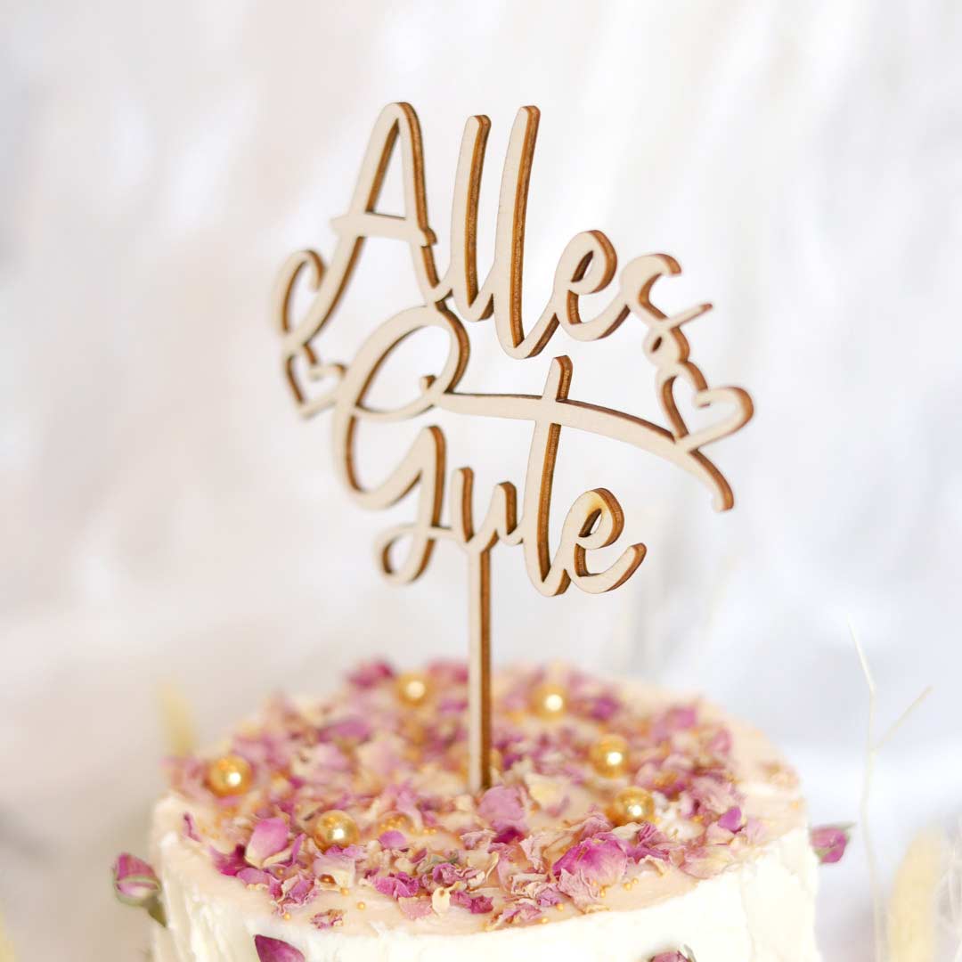 Cake Topper Geburtstag Boho Torte Alles Gute