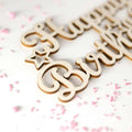 Cake Topper Holz Happy Birthday