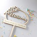 Cake Topper Schulbeginn Schultüte Name personalisiert
