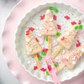 Cakesicles Weihnachtsdeko Streusel Glasur