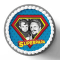 Foto Tortenaufleger Vatertag Superman