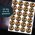 Halloween Muffinaufleger 24 Stk. Gruselkatze