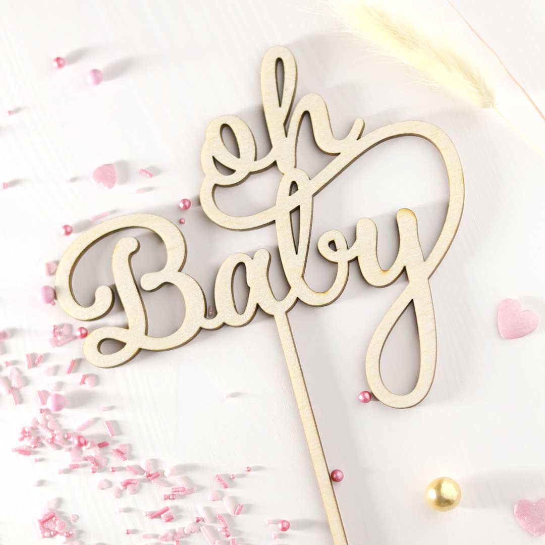 Oh Baby Caketopper Baby Shower Geburtstag