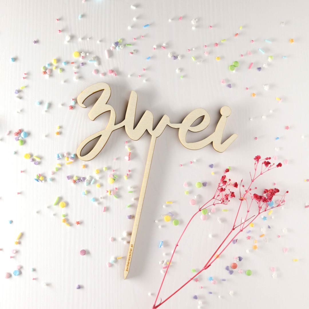 Torten Topper Geburtstag Zahlen