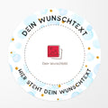 Tortenaufleger Foto Watercolor Stamp