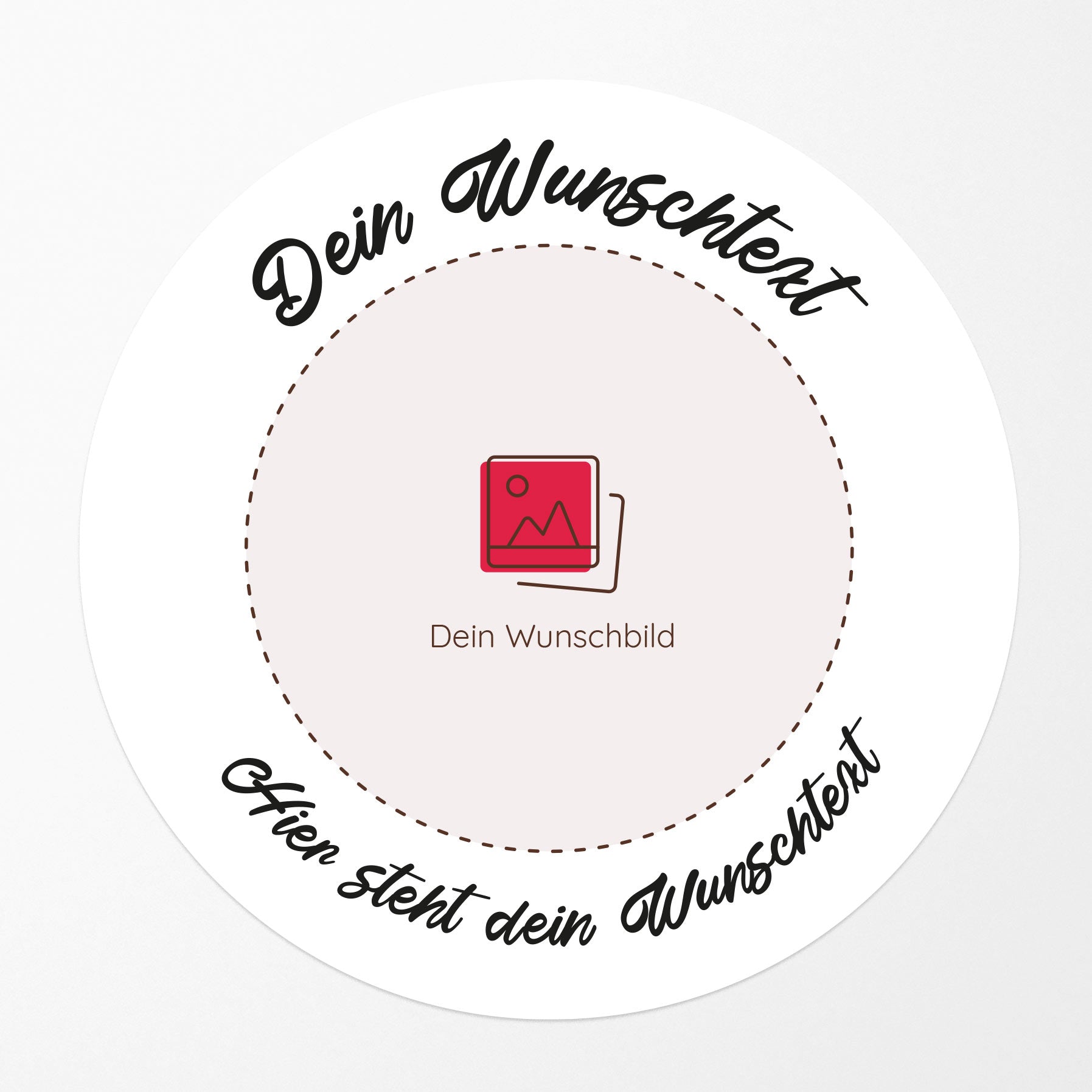Tortenaufleger klassisch Wunschtext Geburtstag Beispiel